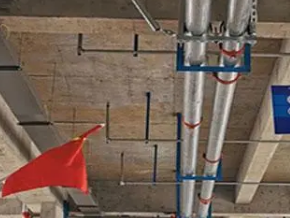 市北管廊支架的安装方法